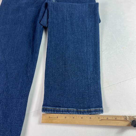 Judy Blue Jeans Women's 29x29* Straight High Rise Dark Blue Stretch Denim Tag 28 - Picture 11 of 16